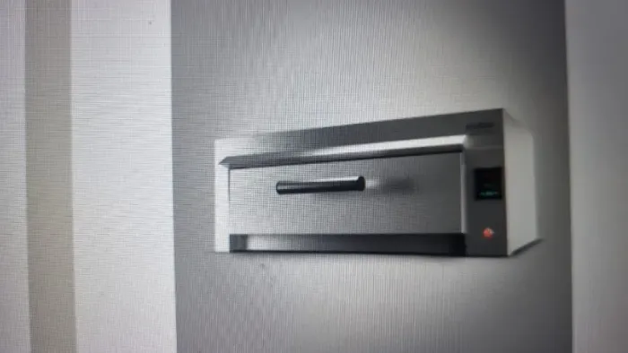 Forno elétrico novo INSTALE FEME 15-DIG em inox850x450x150,com suporte e pedra.