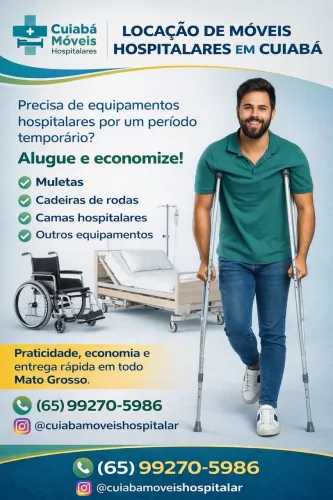 Alugamos muletas 
