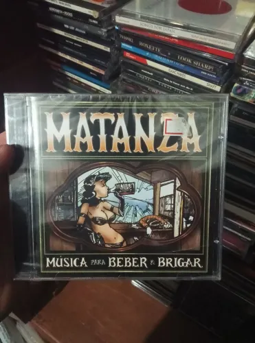 Cd Matanza música para beber e brigar lacrado