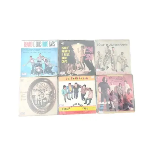 Coleção Completa Renato e Seus Blue Caps - 23 LPs Originais de Época