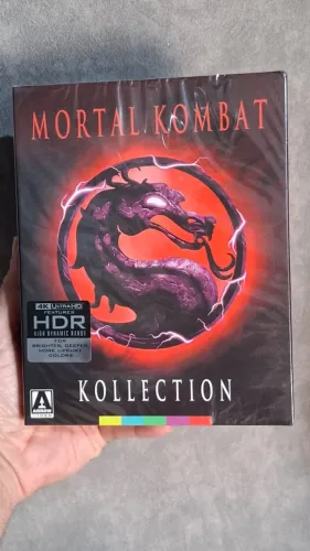 Mortal Kombat Kollection 4k 2 Filmes Importado Novo Lacrado