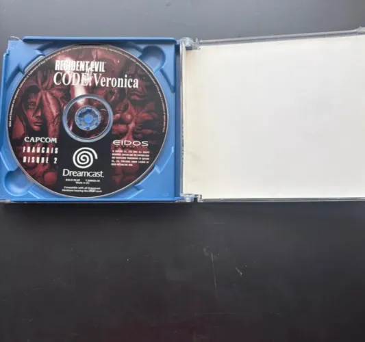 Resident Evil CODE: Veronica dreamcast original francês 