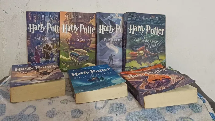 box harry potter completo 7 livros