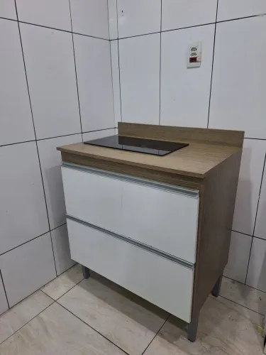 Vendo armário de cozinha + cooktop em bom estado