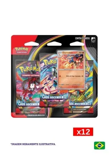Case Blister Triplo Caos Ascendente