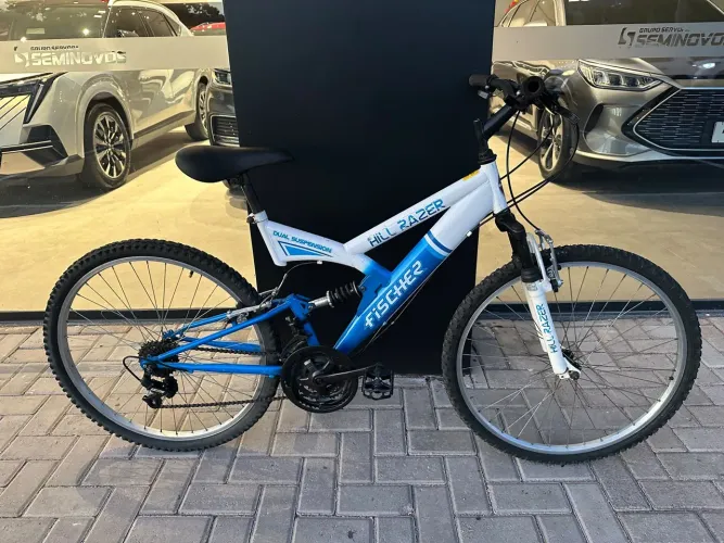 Bicicleta aro 26 dupla suspensão