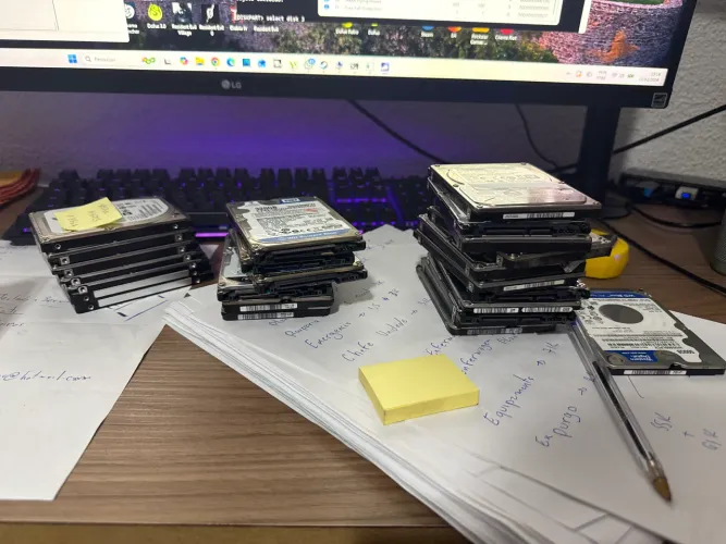 HD1tb notebook 2.5 funcionando tenho vários