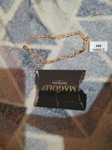 Vendo essa pulseira magold nunca usada 