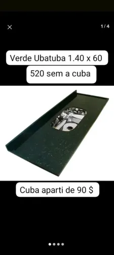 Balcão cozinha 1m40