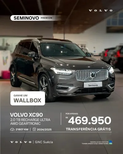 Volvo XC 90 T-8 Ultra 2.0 AWD (híbrido) 2025