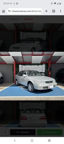 Toyota Corolla XEI 1.8/1.8 Flex 16V Mec. 2000