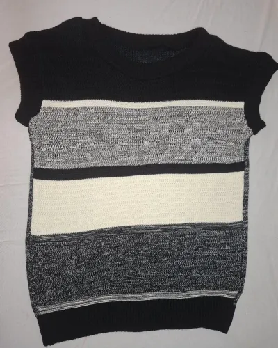Blusa de frio de tricô, confortável!