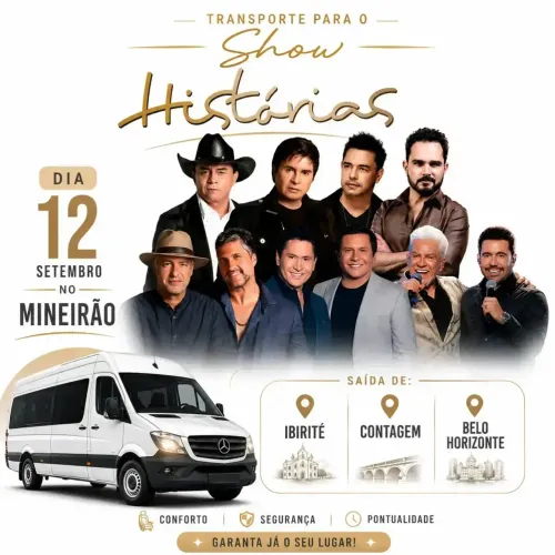 Show histórias no Mineirão