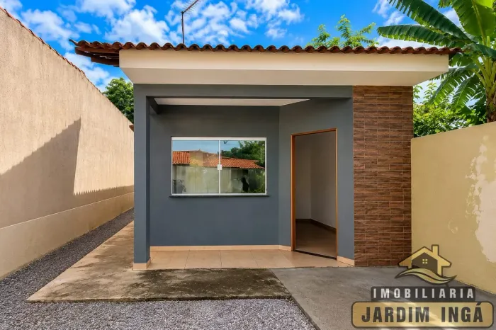 CASA 2 QUARTOS COM QUINTAL GRANDE NO PARQUE ESTRELA DALVA IX - ACEITA FINANCIAMENTO