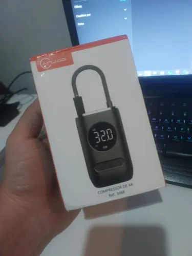 Compressor de Ar Portátil Novo