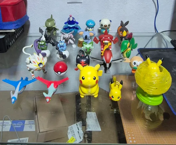 Lote de itens pokemon MCdonalds