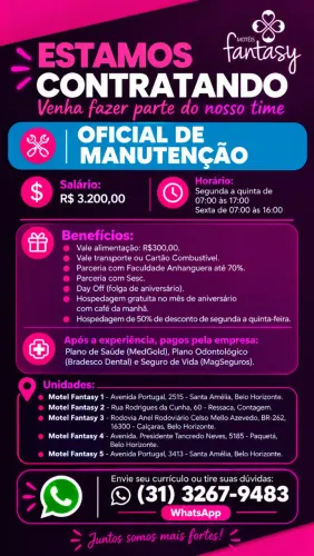 OFICIAL DE MANUTENÇÃO