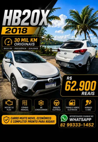Hyundai HB20X Style 1.6 Flex 16V Mec. 2018