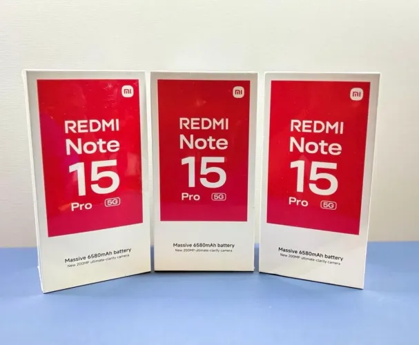 Redmi Note 15 Pro 5G 256/08 GB DE RAM NOVO Entregamos Grátis 