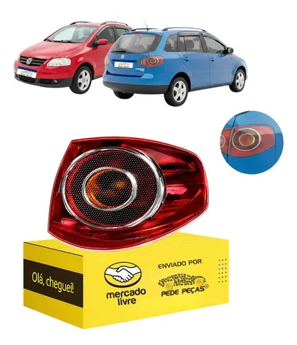 Lanterna Sinaleira Canto Vw Spacefox 2006 07 08 09 2010 Ld Direito/passageiro