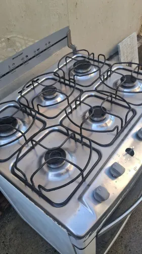 Fogão 6 bocas Brastemp