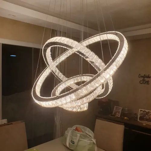 Vendo lustre de cristal 