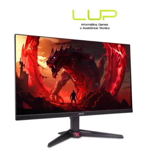Monitor Gamer Acer Nitro 23.8? Full HD 200 Hz IPS, Preto (LOJA FÍSICA)