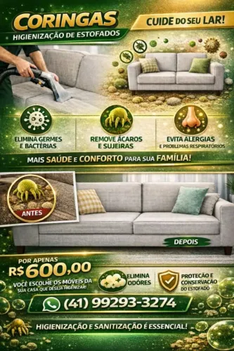 Higienização e sanitização