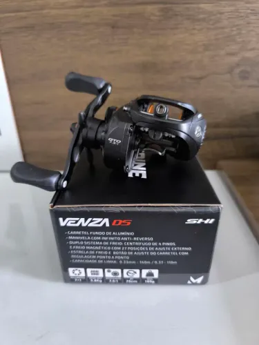 Carretilha Marine Sport Venza Ds - Disponível lado direito e Esquerdo 