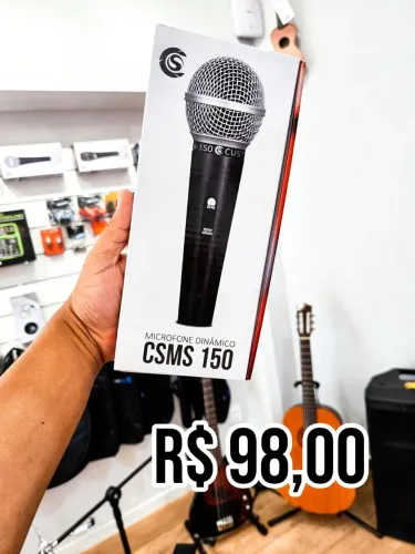 Microfone com fio