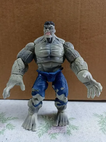 Figura Marvel Legends Hulk Cinza Raro!