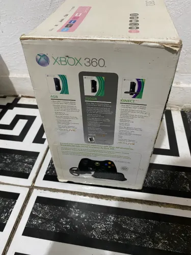 Caixa original de xbox 360 super slim