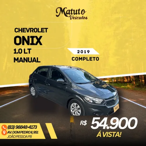 Chevrolet Onix Hatch LT 1.0 8V Flex Mec. 4P 2019