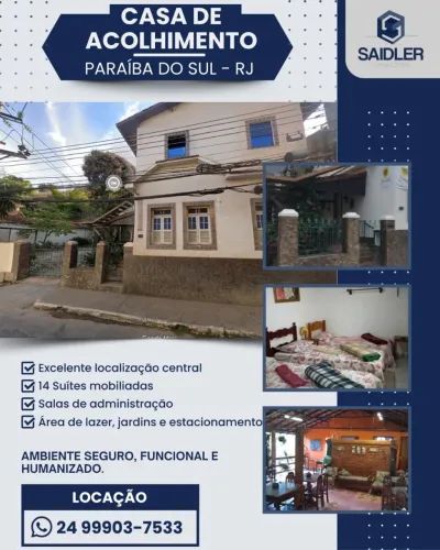 Casa para locação em Paraíba do Sul RJ