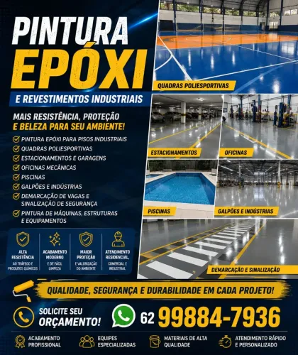 Pintura Epóxi e Indústrial