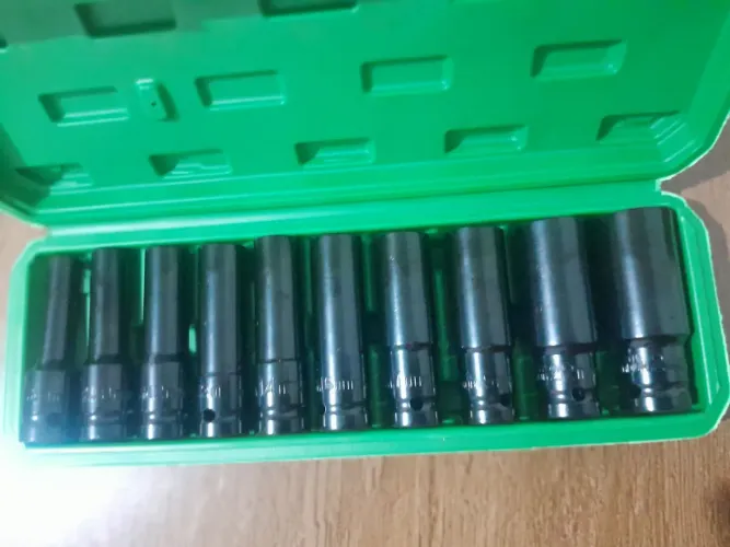 JOGO DE SOQUETES DE IMPACTO DO 8 AO 24 MM NOVO LACRADO