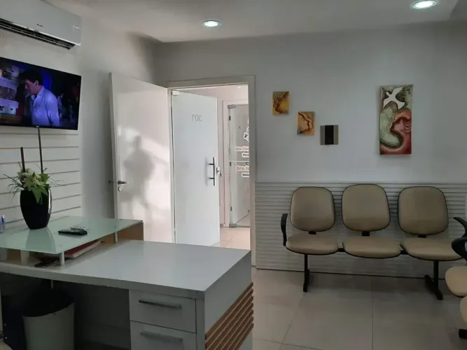 Sala mobiliada no medical jaracaby