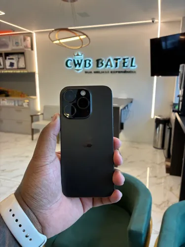 iPhone 16 Pro 128Gb Preto Bateria 90% - Loja Física 