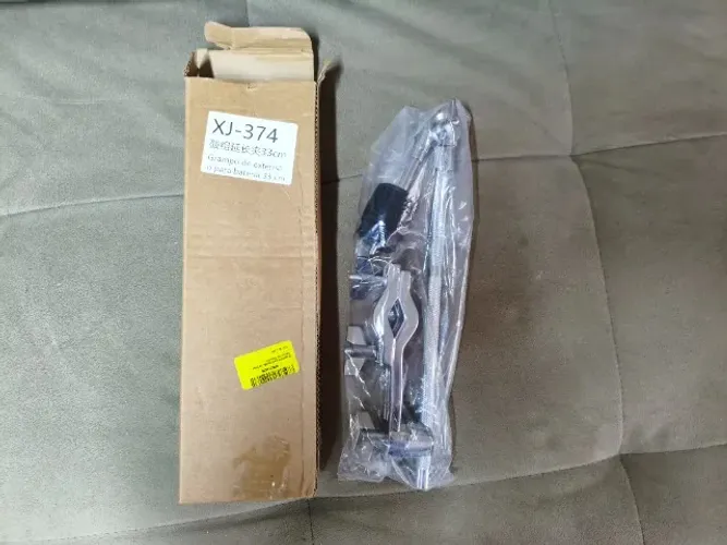 Extensor Cromado com Clamp para Pratos (Na Caixa)
