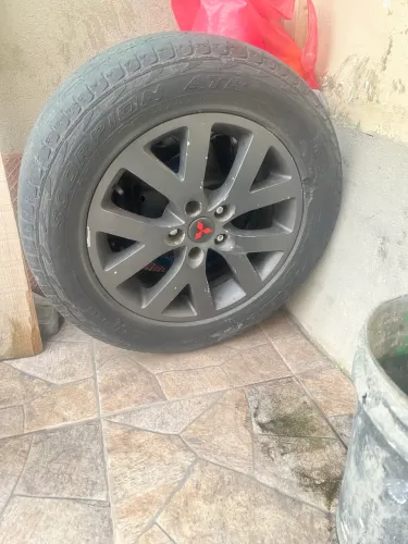 Roda aro 17 Tr4 com suporte 