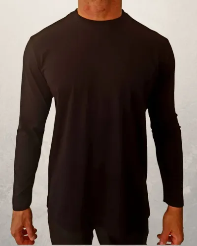 Camiseta manga longa meia estação