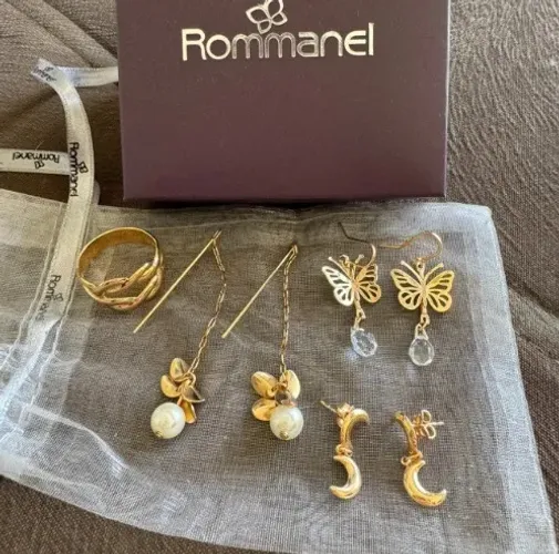 Rommanel: 3 pares de brinco por R$150