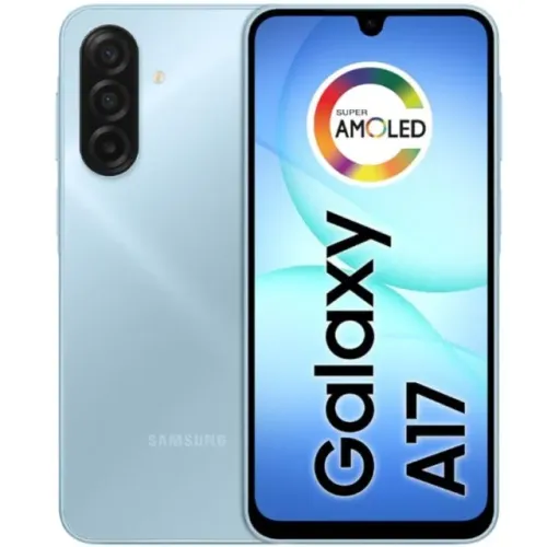 Samsung Galaxy A17 4G 128GB Azul Lacrado NF Garantia