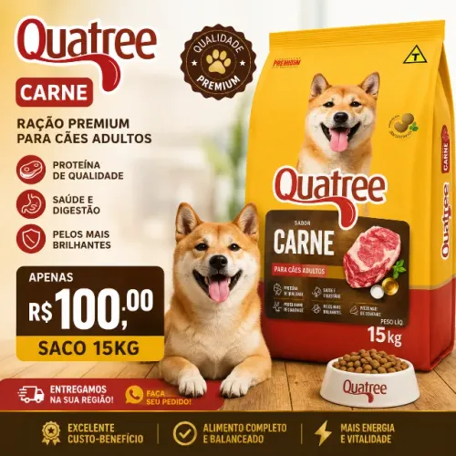 Ração para Cães e Gatos - Promoções e Entrega
