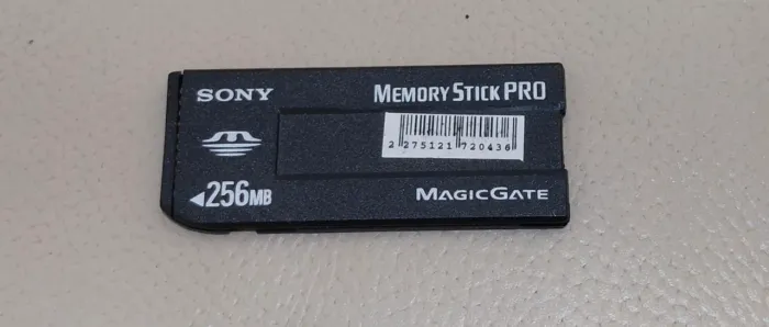 Câmera sony Memory Stick Pro  256MB