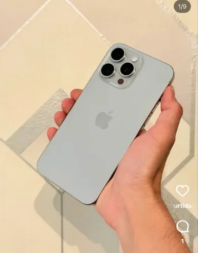 iPhone 15 pro max natural 256GB 6 meses de garantia