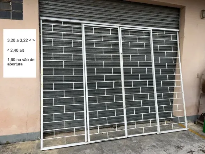 Grade para porta de 3,20m
