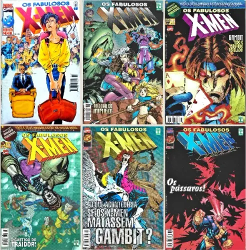 Os Fabulosos X-Men (Abril) [1997-1999] - lote c/ 6. Preço do lote