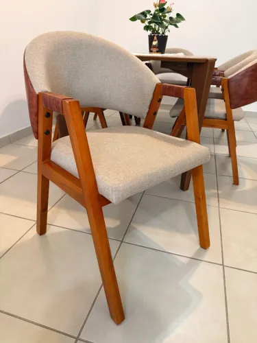Conjunto Cadeiras poltrona (6 unidades)