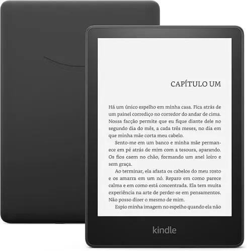 Kindle Paperwhite 16 GB: tela de 6,8 (seminovo)
